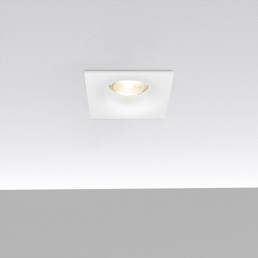 Spot Incastrat Patrat Alb Dulie MR16 L84xH37mm