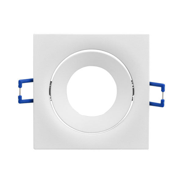 Spot Incastrat Patrat Fascicul Reglabil Alb Dulie MR16 L90xH27mm