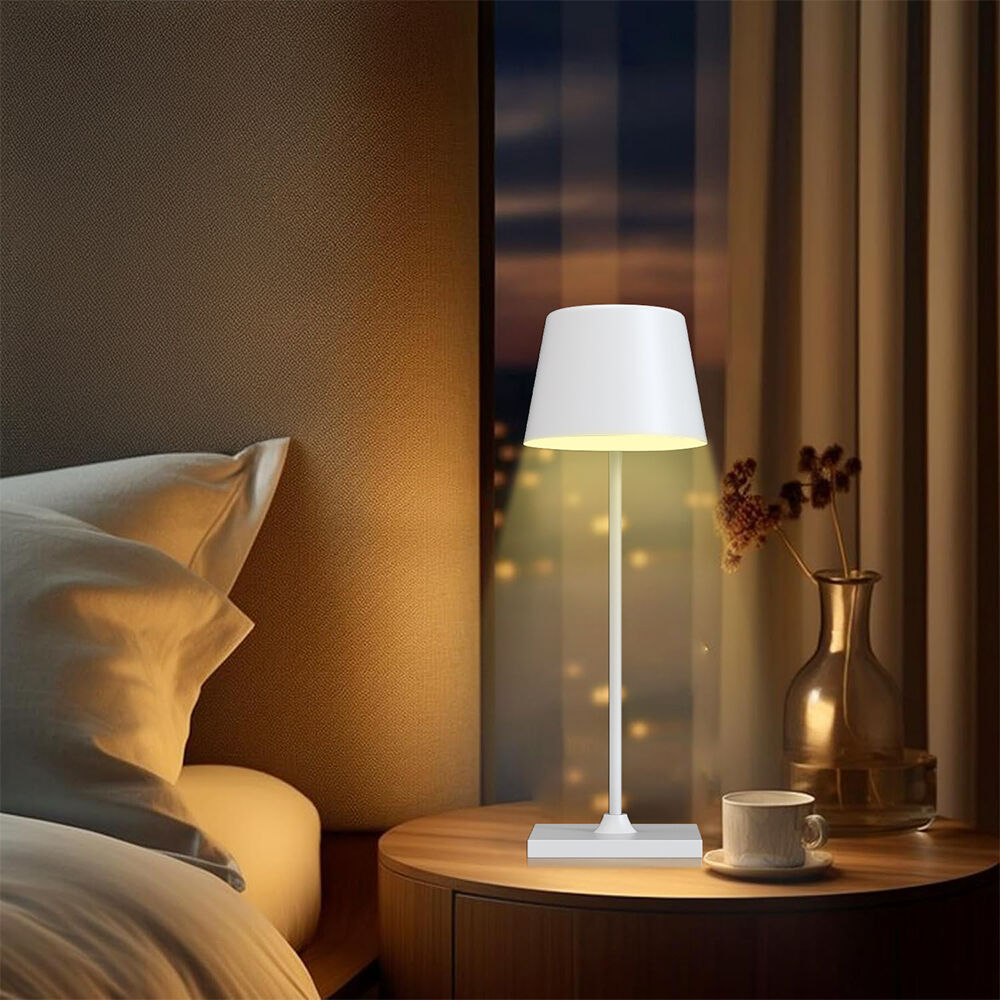 Veioza LED Decorativa Alba Dimabila Lumina Calda 37CM IP44