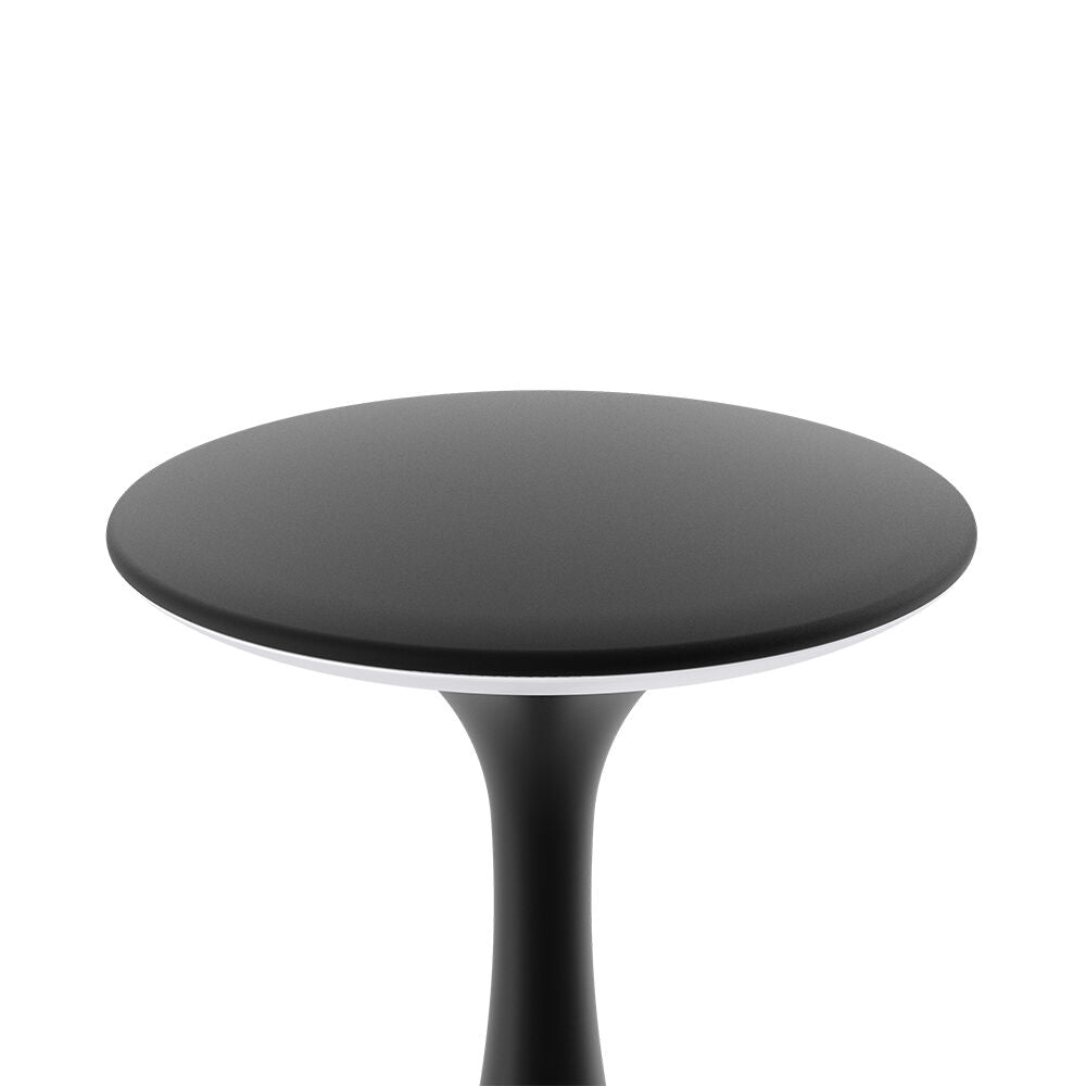 Veioza LED Decorativa Neagra Dimabila 3 Tipuri de Lumina 28CM IP44