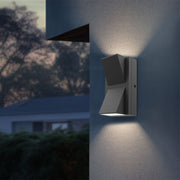 Aplica LED VENTO Grey IP65 1200lm CCT