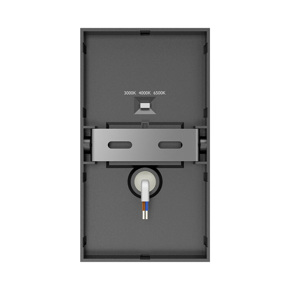 Aplica LED VENTO Grey IP65 1200lm CCT
