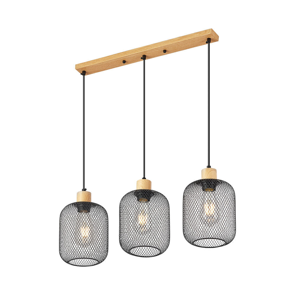 Lustra Suspendata BEKA Black & Brown