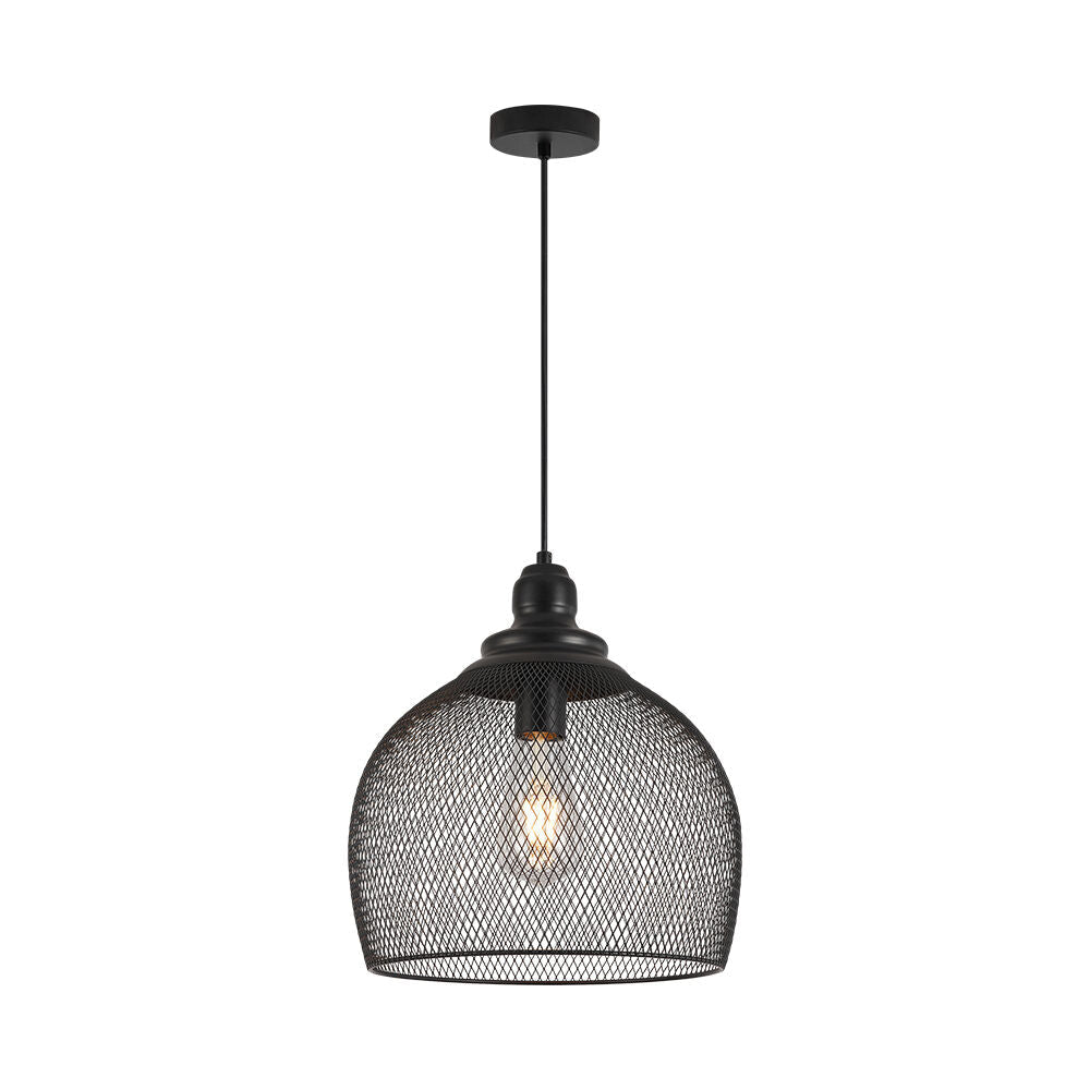 Pendul BRAY Black 1xE27