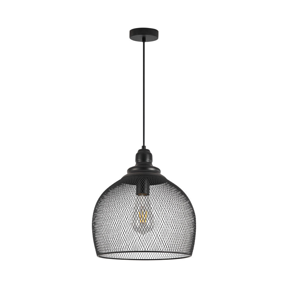 Pendul BRAY Black 1xE27