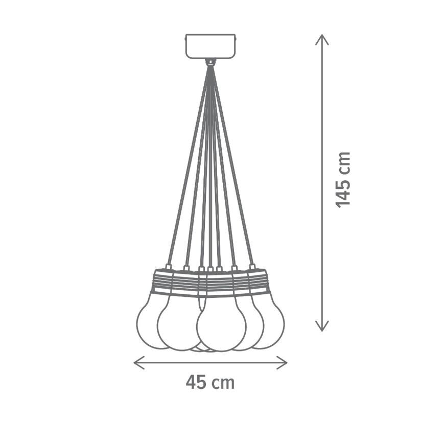 Lustra LED BULBS Unique Bronze Echivalent 75W