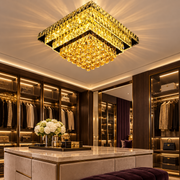 Lustra LED Cristal Aplicata Imperial Square Telecomanda