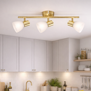Lustra Jota Gold Premium cu 3 Spoturi Reglabile