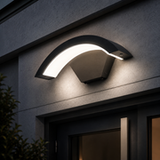 Aplica LED 24W HELIOS 1200lm 4000K Exterior Neagra