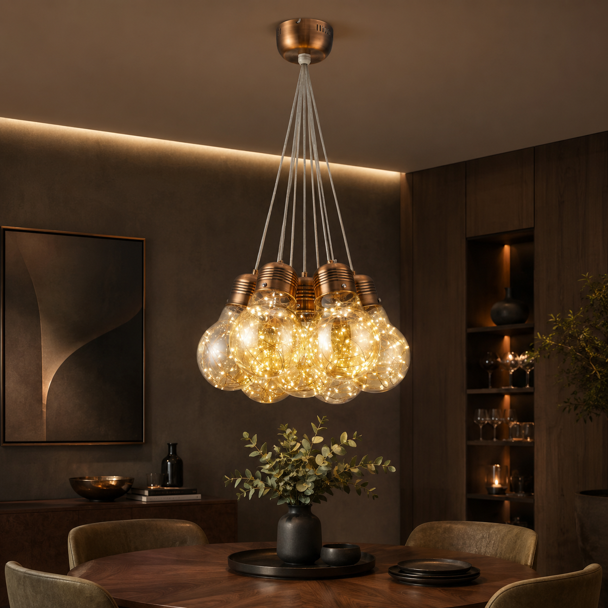 Lustra LED BULBS Unique Bronze Echivalent 75W