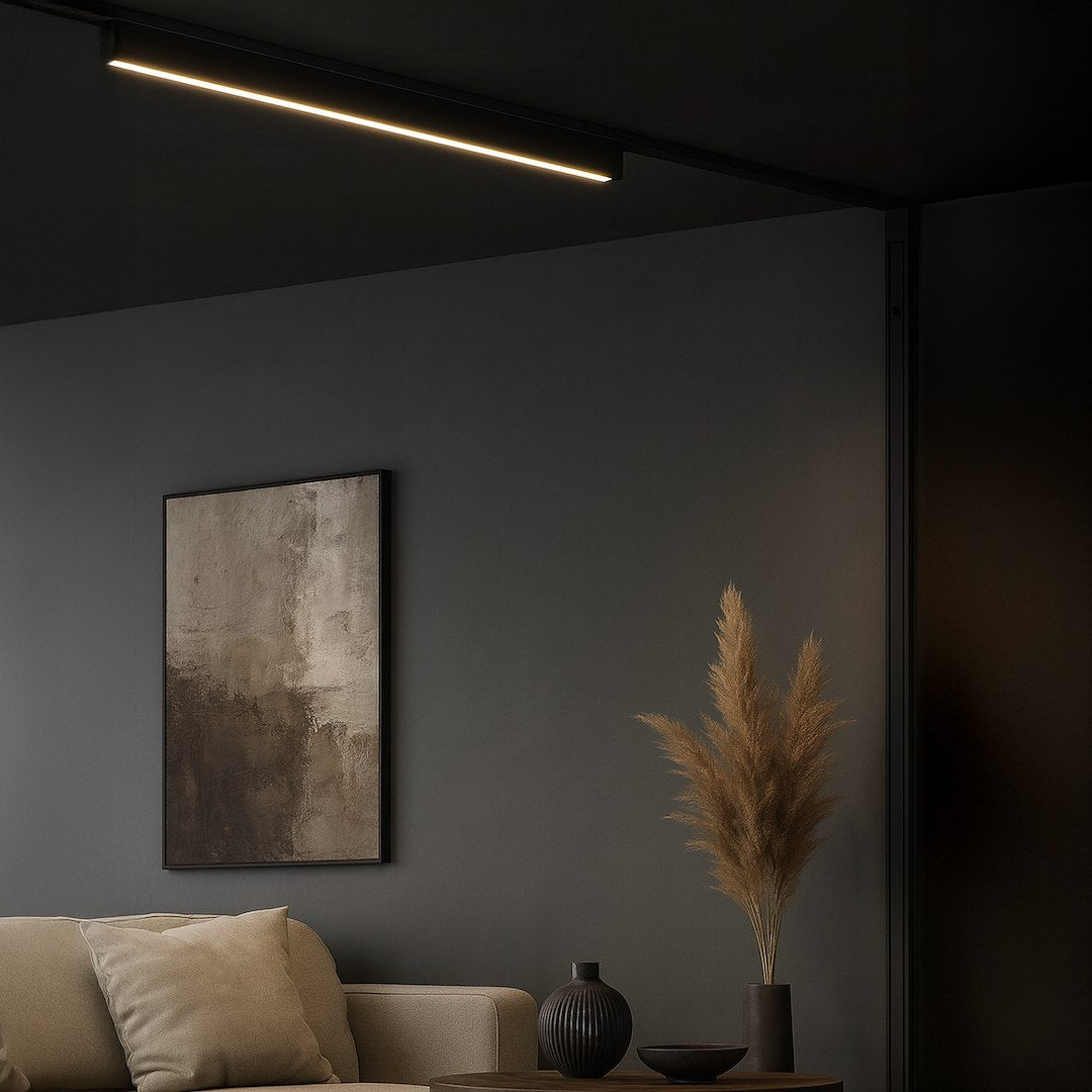 Spot LED Magnetic Liniar Premium Hyper Black 20W | 61.5CM | 48V | 3 Tipuri de Lumina