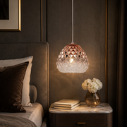 Pendul DIAMOND Unique 1xE27 Rose Gold