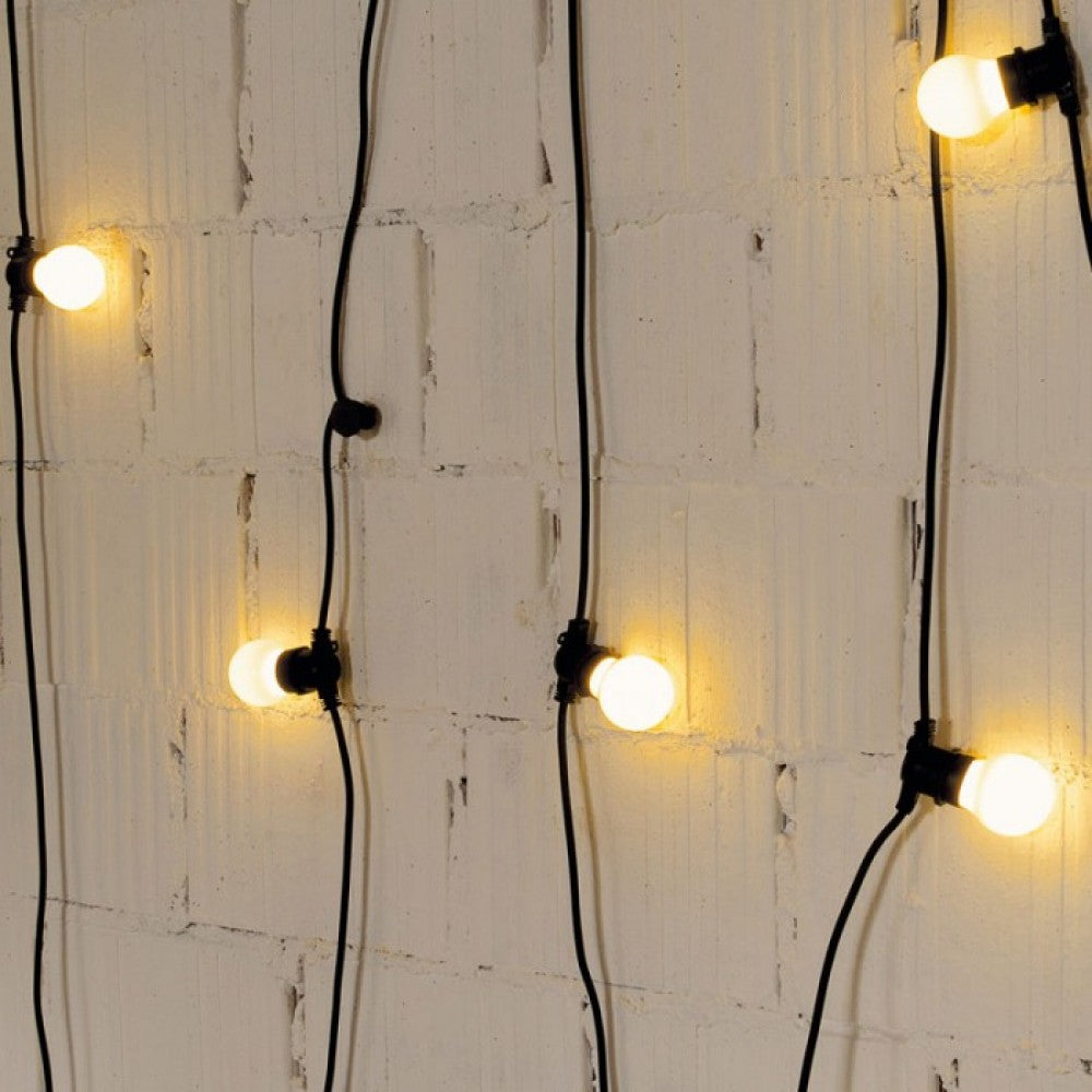 Ghirlanda Luminoasa Aplicata 10m / 15XE27, Interconectabil