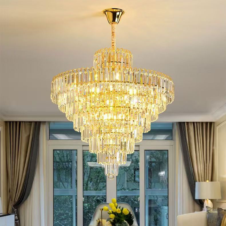 Candelabru Cristal Gold Imperator 50x94CM 8xE14
