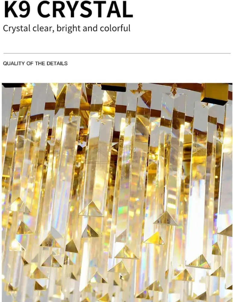 Candelabru Aplicat Cristal GLORY GOLD GRANDE 750mm lustreled.ro