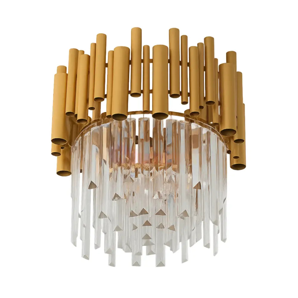 Lustra Cristal GOLD 5 Dimensiuni Chandeliers Crystal