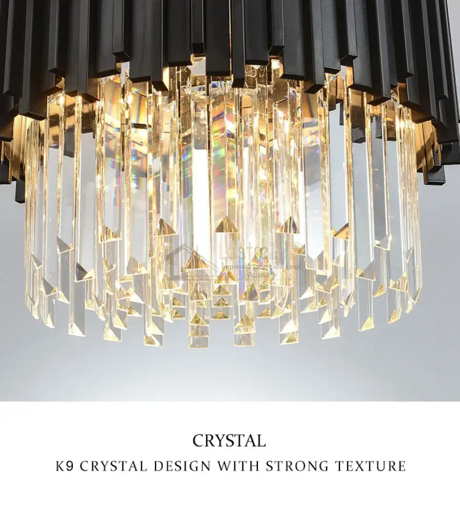 Candelabru Cristal Black Widow Chandeliers Crystal