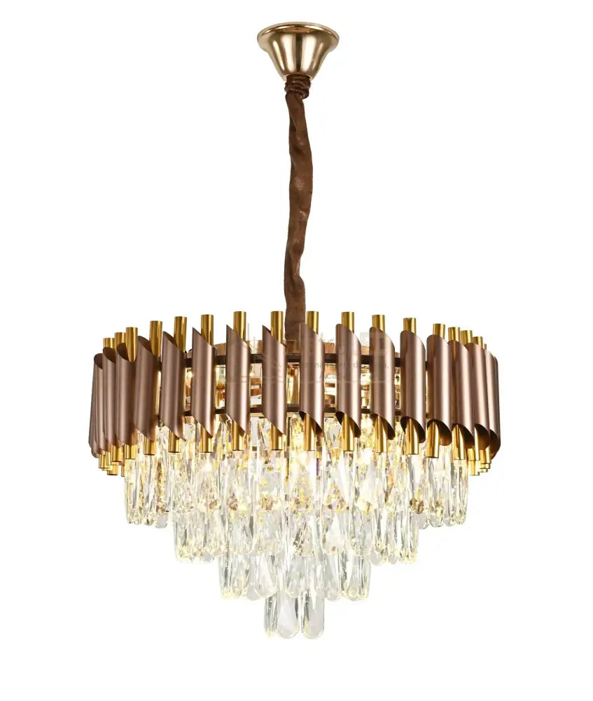 Candelabru Cristal BROWN PANTHER 500mm lustreled.ro