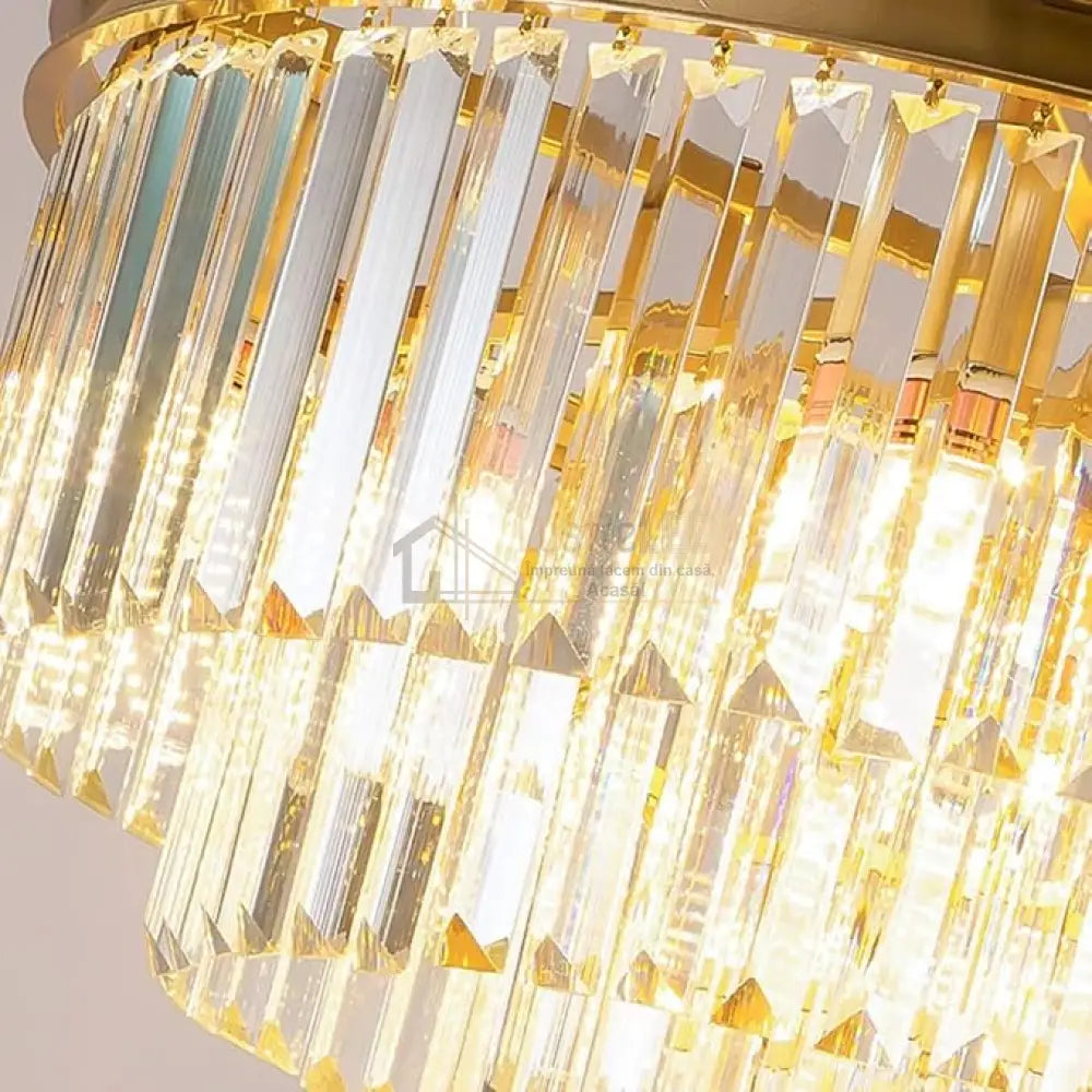 Candelabru Cristal Contemporary Beauty Gold 60Cm Chandeliers Crystal