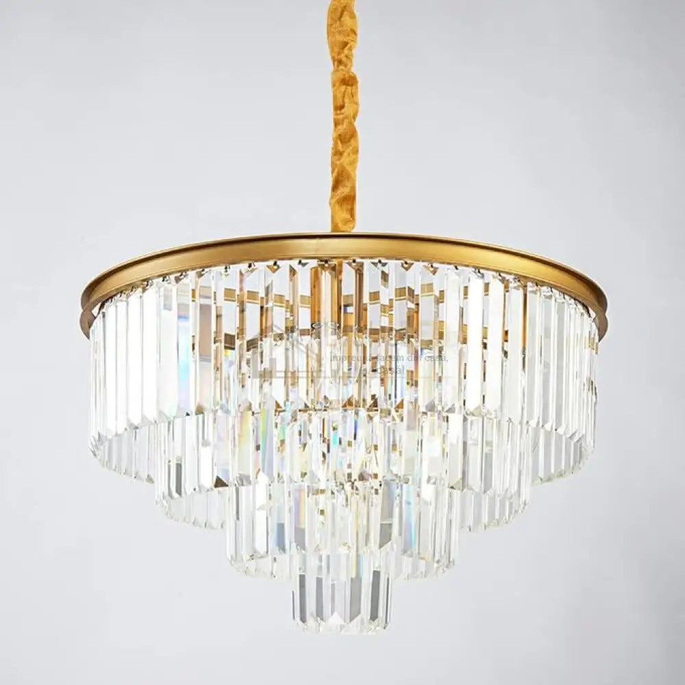 Candelabru Cristal Contemporary Beauty Gold 60Cm Chandeliers Crystal
