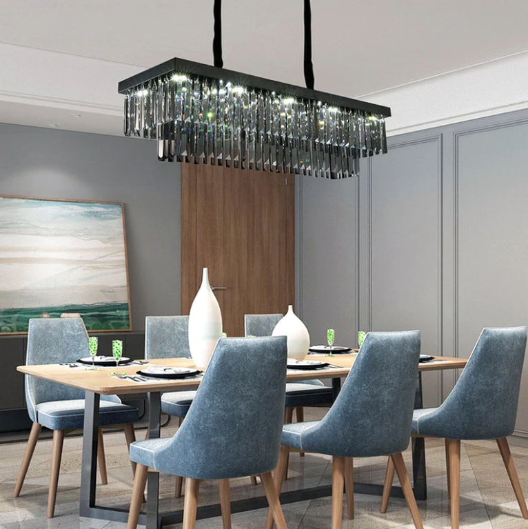 Candelabru Cristal Dark Luxury 100x25cm