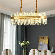 Candelabru LED 200W Cristal MILAN 800x350mm Telecomanda