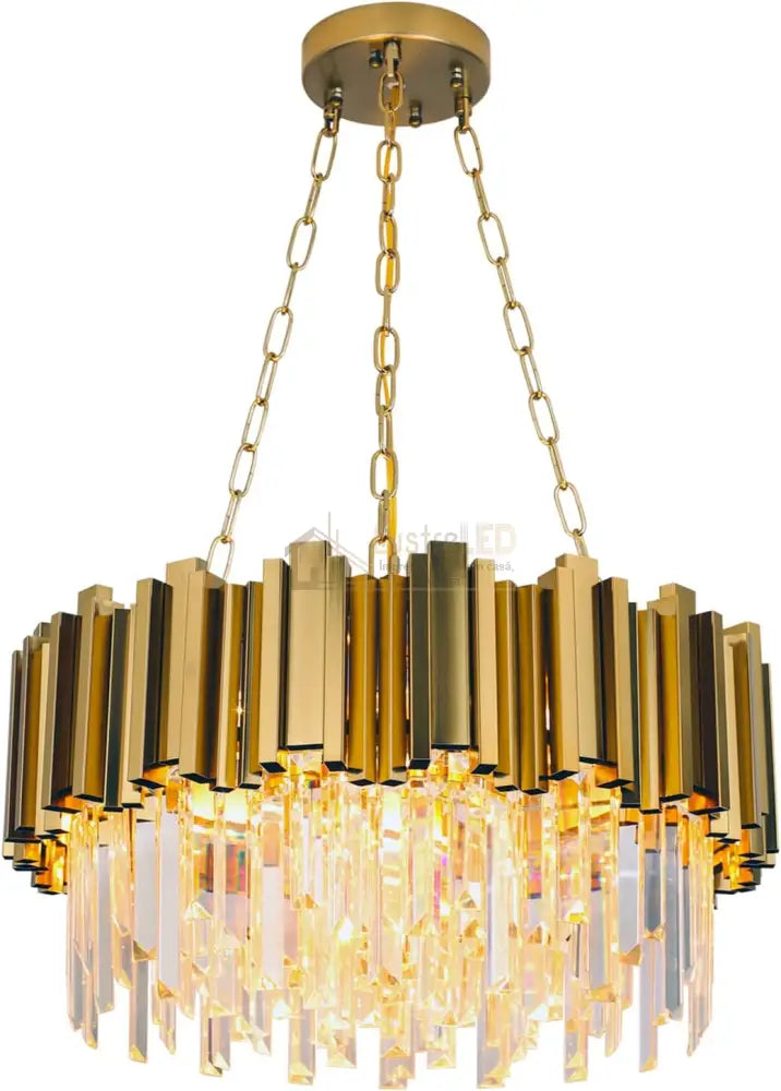 Candelabru Cristal Glory Gold Grande 400Mm Chandeliers Crystal