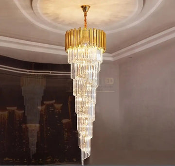 Candelabru Cristal GLORY GOLDEN LUXURY 160cm