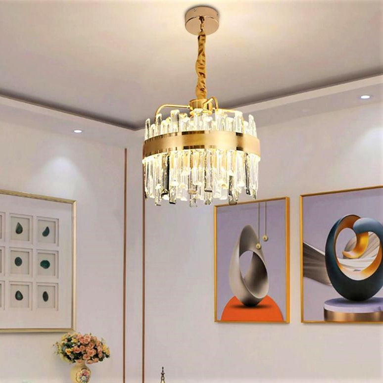 Candelabru LED 100W Cristal MILAN 400mm Telecomanda