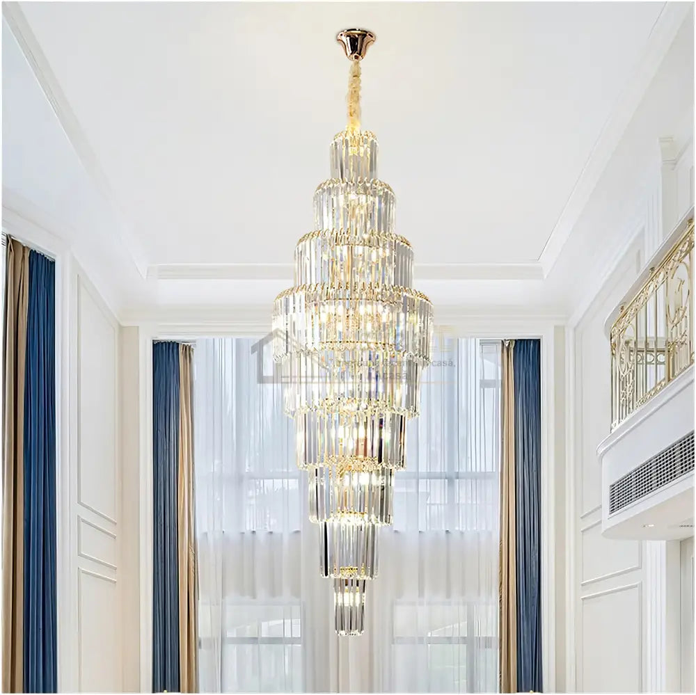 Candelabru 28xE14 Cristal LUXURY Malli 230cm AURIE / 180CM / LUXURY Chandeliers Crystal