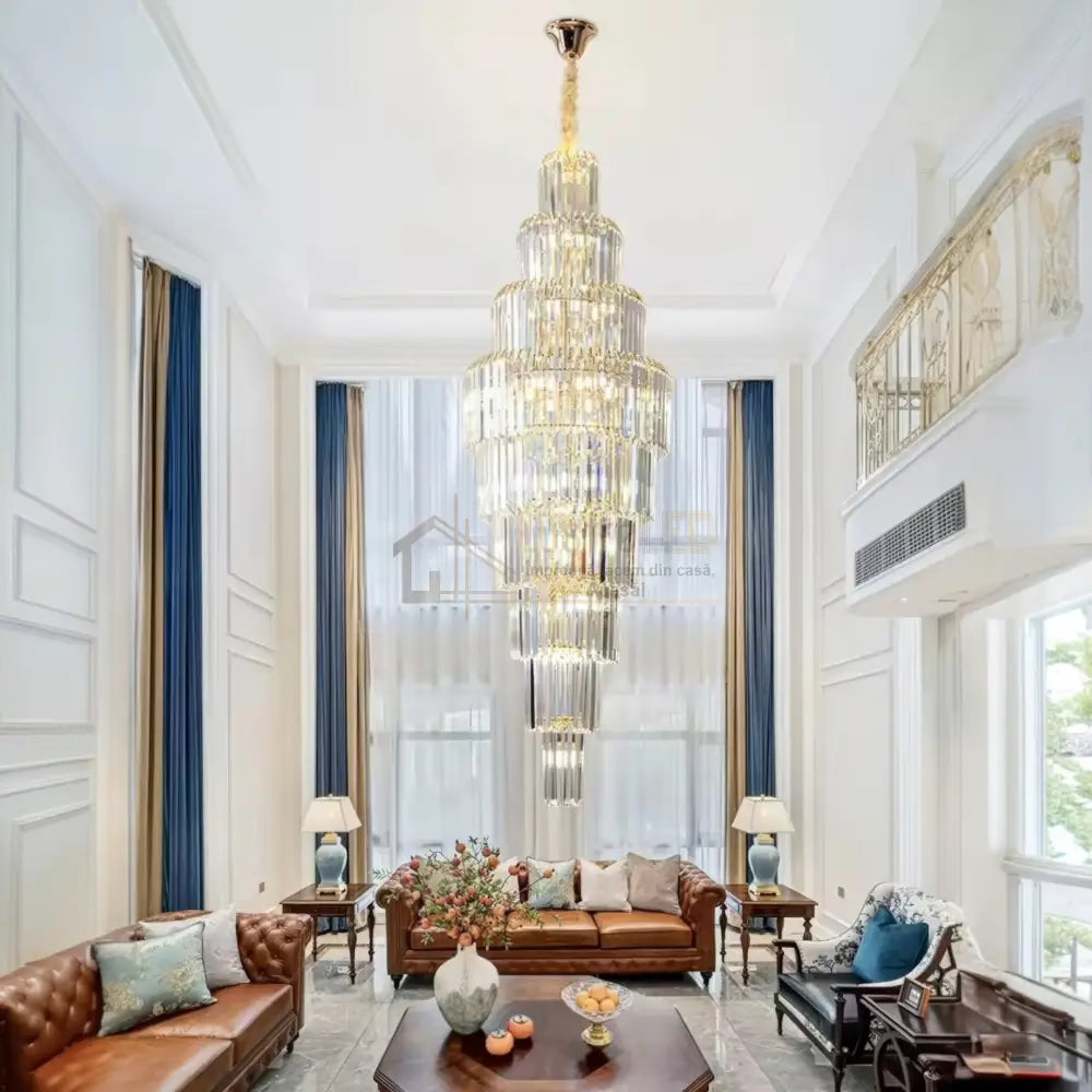 Candelabru 28xE14 Cristal LUXURY Malli 230cm AURIE / 180CM / LUXURY Chandeliers Crystal
