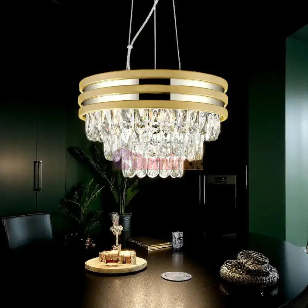 Candelabru Cristal Gold Premium Luxury NAICA lustreled.ro