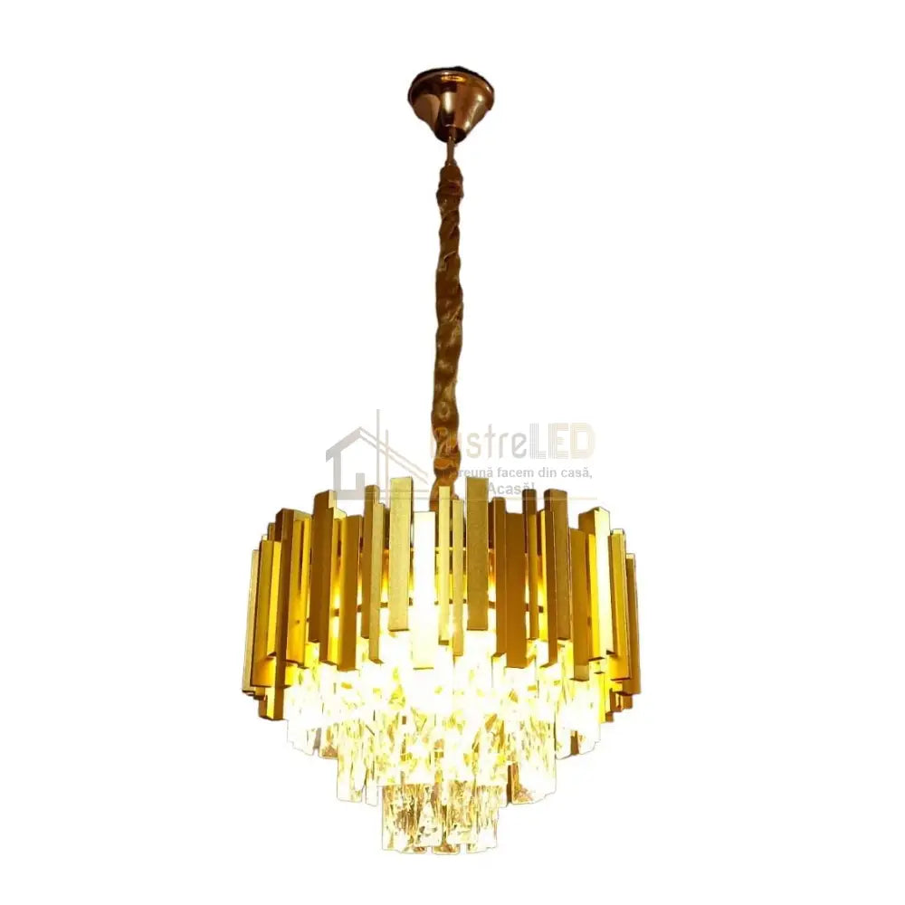 Candelabru Cristal Golden Maxi 300Mm Chandeliers Crystal