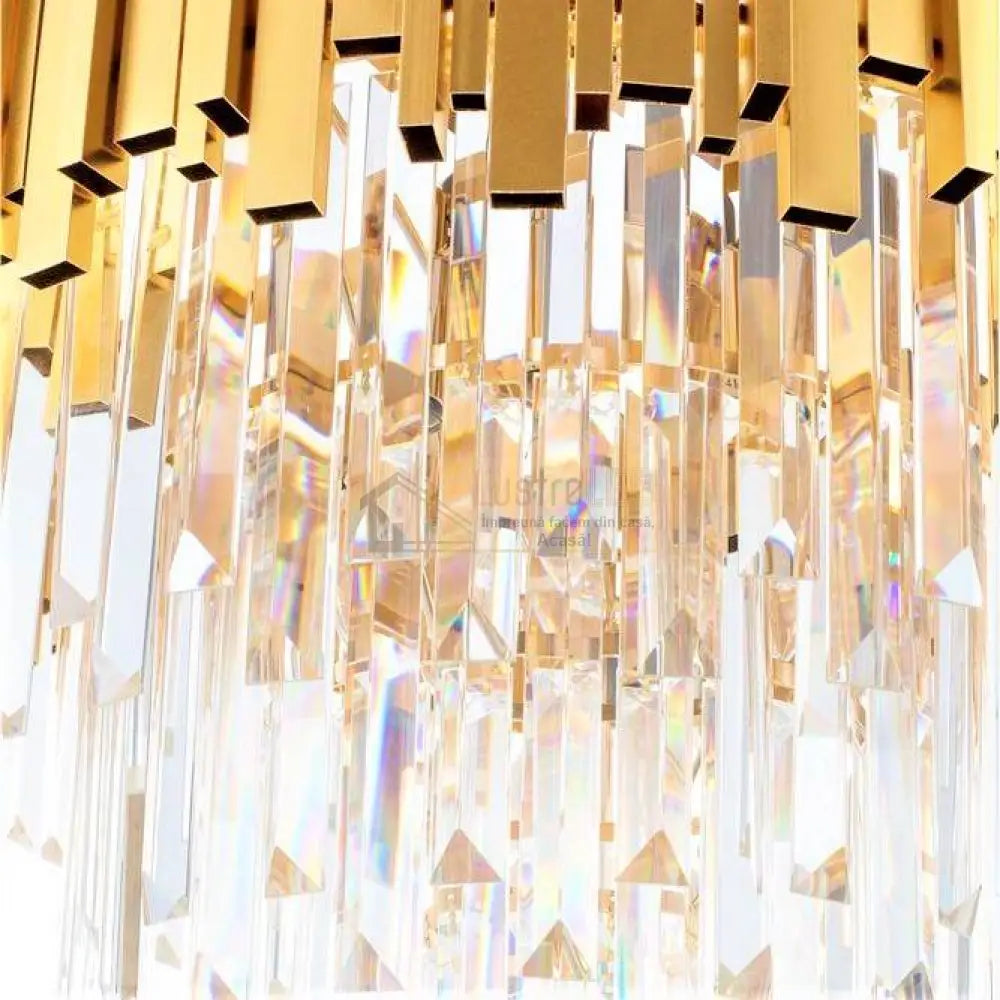 Candelabru Cristal Golden Maxi 500Mm Chandeliers Crystal