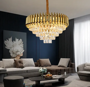 Candelabru Cristal Golden Panther 500mm