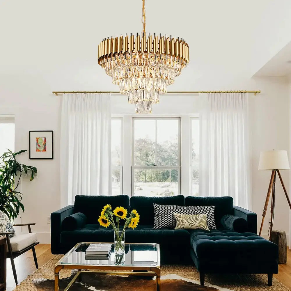 Candelabru Cristal Golden Panther 600Mm Chandeliers Crystal