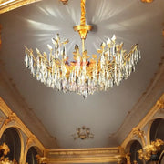 Candelabru Cristal Golden Rome Chandeliers Crystal