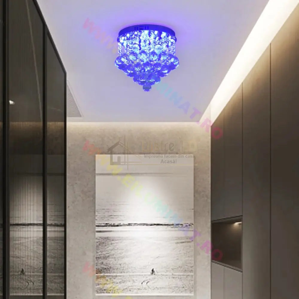Candelabru Cristal Lory Rgb Telecomanda Chandeliers