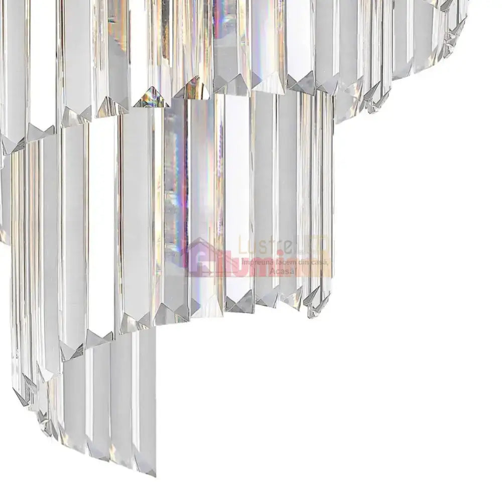 Candelabru Cristal Luxury Chrome GLADIUS lustreled.ro