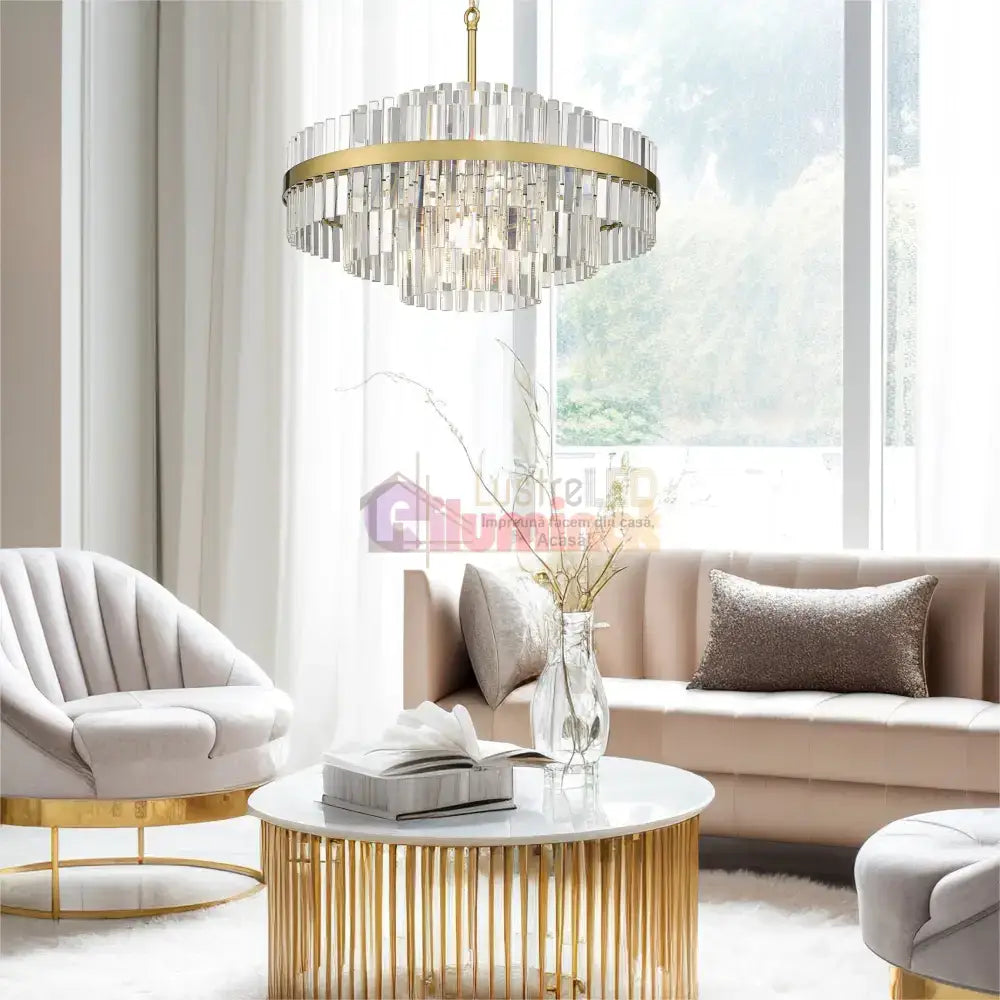 Candelabru Cristal Luxury CONSTANTINOPLE Premium 60cm lustreled.ro