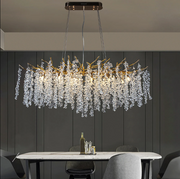 Candelabru Cristal LUXURY Golden Grapes 120x60CM