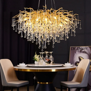 Candelabru Cristal LUXURY Golden Tears 80CM
