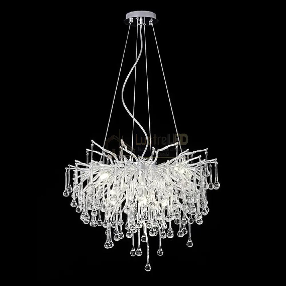 Candelabru Cristal Luxury Silver Tears 60Cm Chandeliers Crystal