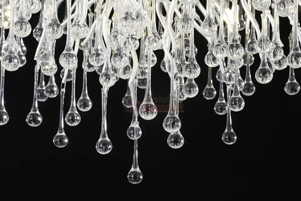 Candelabru Cristal Luxury Silver Tears 80Cm Chandeliers Crystal