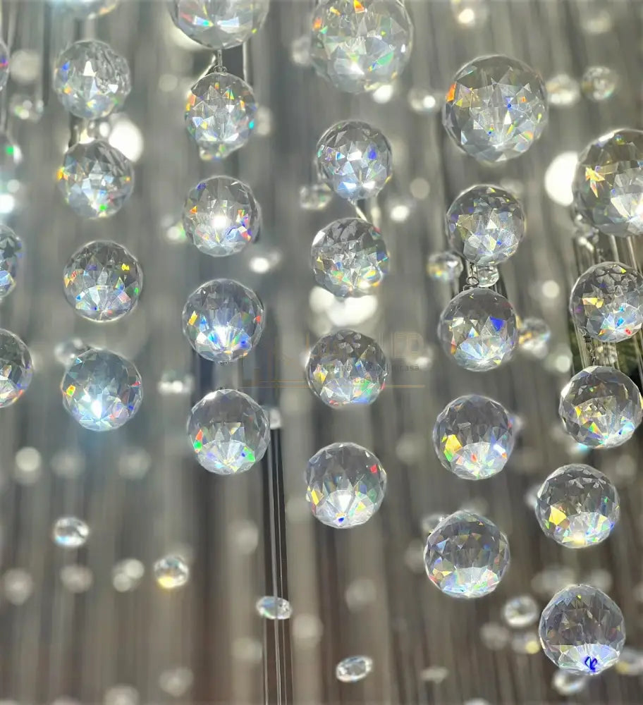 Candelabru Cristal Luxury Vortex 240Cm Chandeliers Crystal