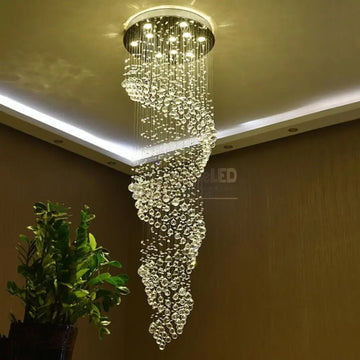 Candelabru Cristal LUXURY VORTEX 240cm