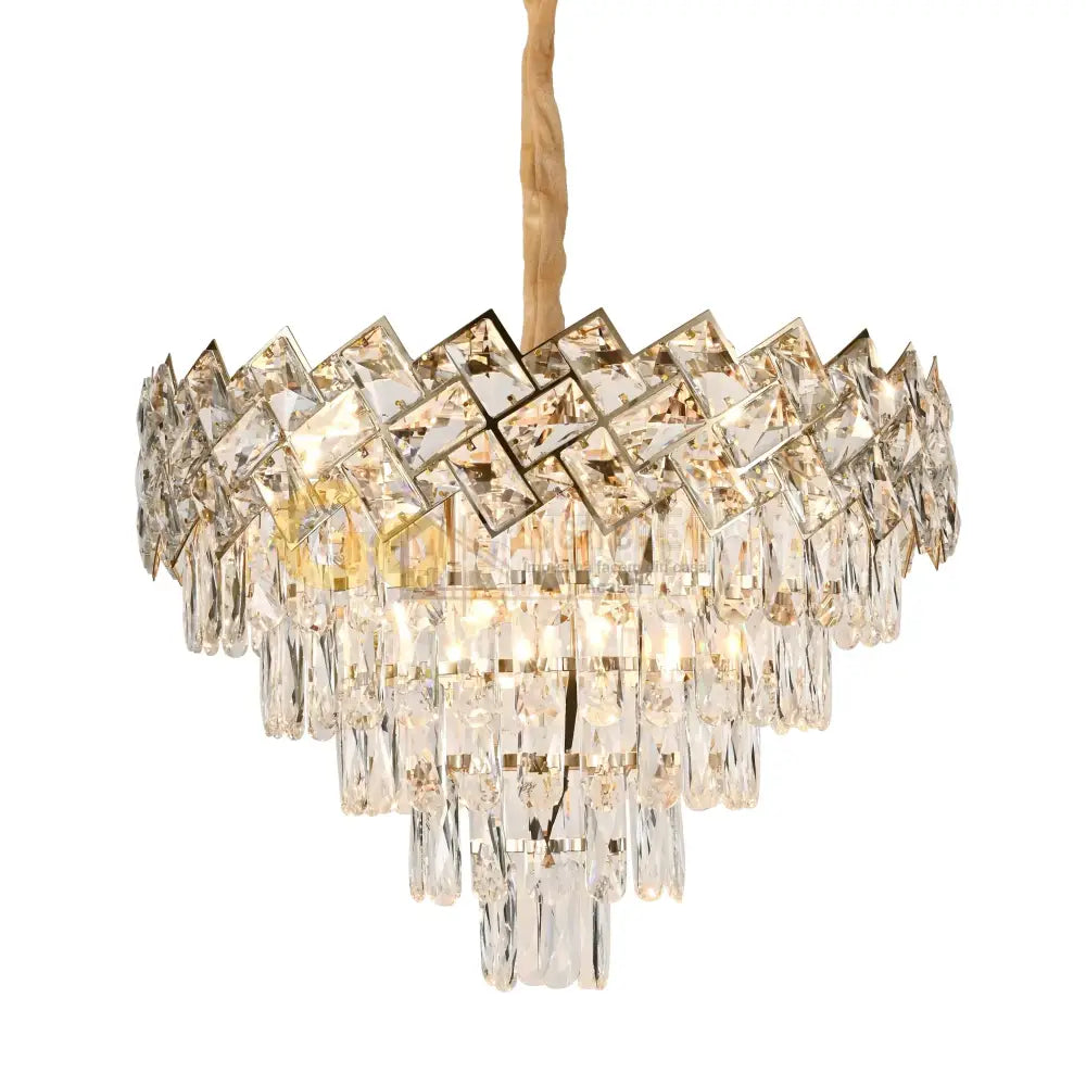 Candelabru Cristal MALLI Gold ⌀50CM Chandeliers Crystal