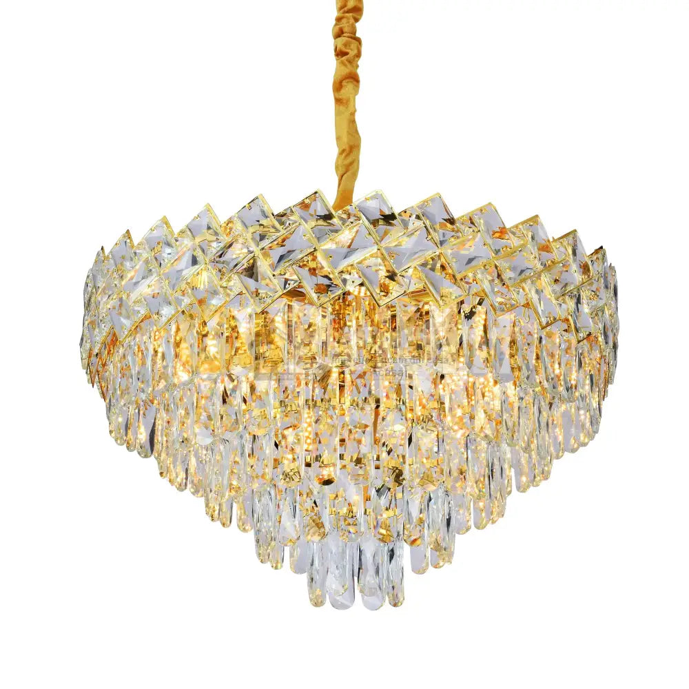 Candelabru Cristal MALLI Gold ⌀60CM Chandeliers Crystal