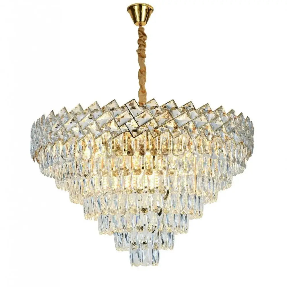 Candelabru Cristal MALLI Gold ⌀80CM Chandeliers Crystal