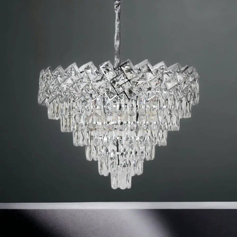 Candelabru Cristal Malli Silver 60Cm Chandeliers Crystal